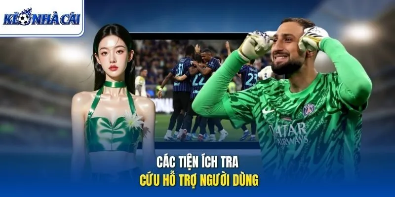 Các tiện ích tra cứu hỗ trợ người dùng